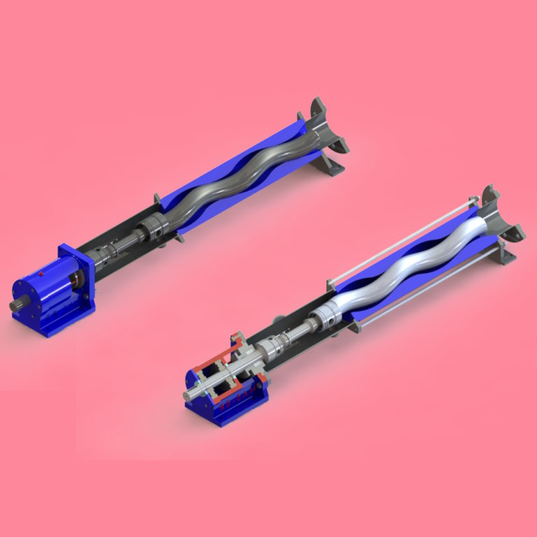 مونو پمپ و استاتور و روتور rotor stator